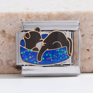 Abalorios Italianos de Alta Calidad al por Mayor, de Acero Inoxidable que No se Deslustra, Plata, Animales, Gatos, Perros, para Pulseras de Charms Italianos - Product Image 6