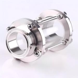 衛生パイプライン管状クランプ眼鏡ガラストライクランプバット溶接ヘビーデューティークランプステンレス鋼眼鏡ガラスメーカー - Product Image 2