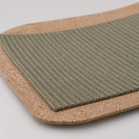 Cama para Gatos de Corcho Natural, Colchón de Corcho Rascable con Marco de Madera, Muebles Ecológicos para Gatos de Interior