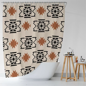 Boho <span class=keywords><strong>Motif</strong></span> Abstrait Géométrique Vintage <span class=keywords><strong>Rideau</strong></span> <span class=keywords><strong>De</strong></span> <span class=keywords><strong>Douche</strong></span> Polyester Imperméable Salle <span class=keywords><strong>De</strong></span> Bains <span class=keywords><strong>Rideau</strong></span> <span class=keywords><strong>De</strong></span> <span class=keywords><strong>Douche</strong></span> - Product Image 1
