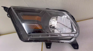 Faros Delanteros Halógenos con Carcasa Negra, Repuesto para <span class=keywords><strong>Ford</strong></span> <span class=keywords><strong>Mustang</strong></span> 2009-2014, <span class=keywords><strong>2010</strong></span>, 2011, 2012, 2013, Par Izquierdo+Derecho, F02502276 - Product Image 3