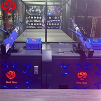 Promotion Exceptionnelle Simulateur de Tir Intérieur Jeu Métal Plastique Équipement de Terrain de Jeu Intérieur pour Centres Commerciaux Aéroports Parcs d'Aventure