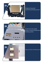 Impresora de pared 3D Máquina de impresión de piso Vertical Mural UV Wall Inkjet Wall and ground máquina de impresión
