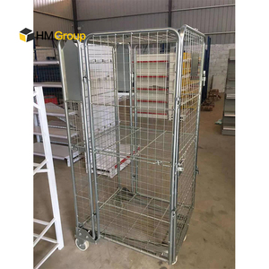 500kg Công suất 4 mặt nestable một cơ sở CuộN lồng container - Product Image 4