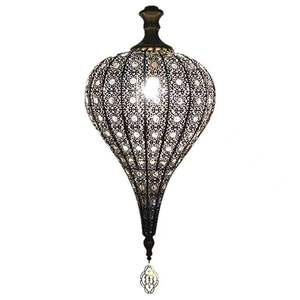 Đèn Chùm Treo Nhỏ Bằng Sắt Màu Đen Kiểu Ả Rập Trang Trí Nhà Thờ Hồi Giáo - Product Image 1