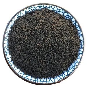 Commercio all'ingrosso semi di sesamo nero puro prodotto agricolo sesamo nero naturale pronto per la nave