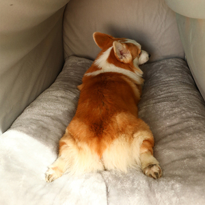 Hochwertiges Plüsch-Haustierbett Kleine Hundehütte mit Abnehmbarem Waschbarem Vier-Jahreszeiten-Katzenhaus Warmes Winter-Hundevilla - Product Image 3