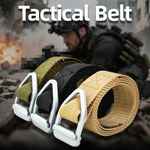 Cinturón Táctico de Nylon para Hombre, de Liberación Rápida Automática, para Uso Deportivo al Aire Libre - Product Image 2