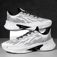 Chaussures de basket-ball professionnelles pour hommes, baskets multicolores en mesh, chaussures de sport basses, chaussures de terrain athlétiques antidérapantes pour hommes