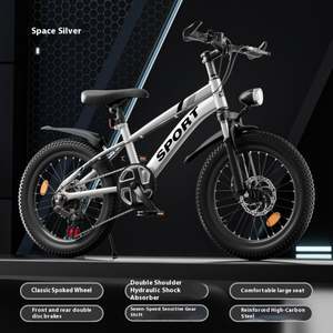 Vélo de montagne 8 12 ans Filles Garçons 18 24 pouces Vélo de sport pour enfants Cadeaux pour enfants Vélo de montagne en acier de course - Product Image 4