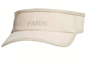 Visera Bordada de París para Mujer y Hombre, Ajustable, de Algodón, con Parte Superior Vacía, para Verano, Golf, Tenis y Deportes al Aire Libre - Product Image 2
