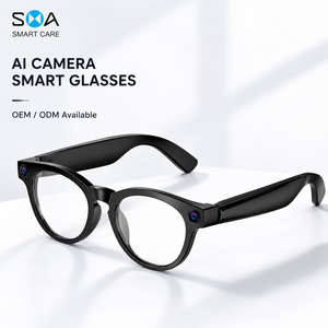 Lunettes Intelligentes IA Neuves avec Caméra 8MP, Enregistrement Mains Libres, Assistant Vocal, Traduction et Stockage 8 Go – Fournisseur OEM/ODM - Product Image 1