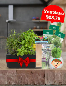 Kit de culture hydroponique d'intérieur intelligent avec système de culture suspendu, éclairage LED <span class=keywords><strong>à</strong></span> spectre complet pour herbes, petit pot de fleurs design pour la maison - Product Image 2