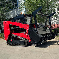 Minipala cingolata diesel CE EPA da 75 CV 100 CV con mulcher forestale, capacità di carico 1000 kg 1200 kg