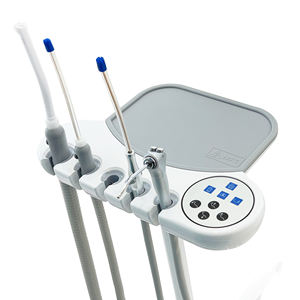 Italie Sécurité 2021 portable endodontiste <span class=keywords><strong>orthodontiste</strong></span> dentiste unité mobile de chaise noir chaise dentaire - Product Image 2