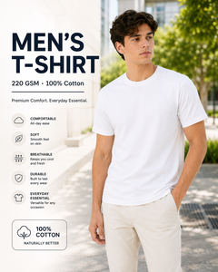 เสื้อยืดผู้ชายขายส่ง ผ้าคอตตอน 100% หนัก 300 กรัม ทรงหลวม สกรีนโลโก้ได้ตามต้องการ คุณภาพสูงจากโรงงานโดยตรง - Product Image 1