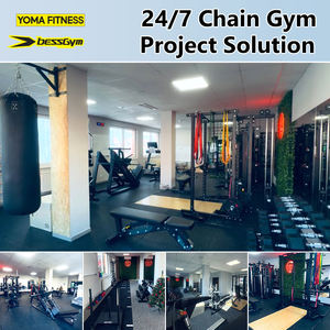 Solution clé en main pour la création de salles de sport 24h/24 et 7j/7, équipement de fitness commercial complet de 30 à 100 m² pour le marché africain - Product Image 6