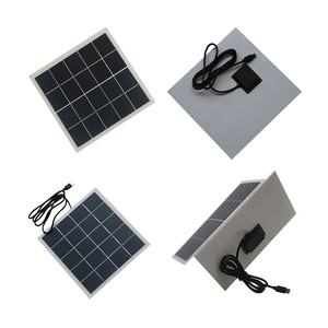 Panneau <span class=keywords><strong>solaire</strong></span> portable Sunpower BC ETFE flexible USB-C à charge rapide 3W 5W 6W 8W 10W, kits de chargeur <span class=keywords><strong>solaire</strong></span> mini 5V 6V 12V pour téléphone - Product Image 1