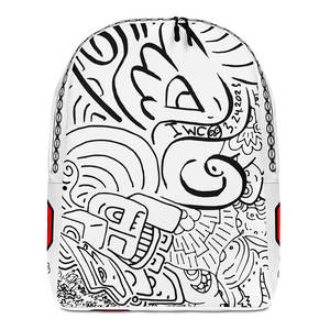 Cómics IW # Mochila Minimalista para Chicas con GPS, Funciones Antirrobo, USB, Panel Solar, Forro de Nailon, Cierre de Cremallera y Paneles - Product Image 1