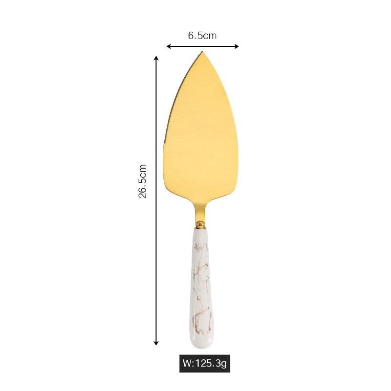 Spatola per torta bianca