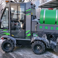 Machine à neige multifonctionnelle YUGONG 1106 kg avec cabine fermée, balayeuse et brosse, pour déneigement et balayage, vente en gros