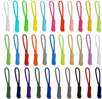 Fermeture à glissière extracteur fin ajustement corde étiquette pince de remplacement boucle cassée fixateur cordon Zip onglet sac de voyage valise tente