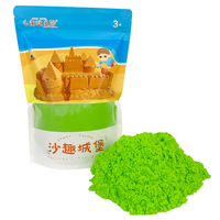 Sable magique certifié CPC, CE et RoHS pour enfants, spécialement conçu pour les enfants, ne colle pas, ne sèche pas et est réutilisable.