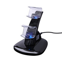Base de chargeur filaire de station de charge rapide directe d'usine pour contrôleur de jeu Play Station 4 pour chargeur de contrôleur de jeu