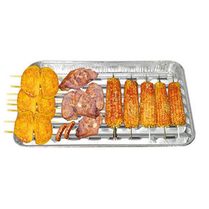 <span class=keywords><strong>Plateau</strong></span> de Barbecue en aluminium <span class=keywords><strong>jetable</strong></span>, pièces, <span class=keywords><strong>plateau</strong></span> de grande taille pour Bbq, poêle pour aliments - Product Image 5