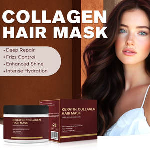 Mascarilla de Queratina y Colágeno al por Mayor de 100 ml con Logotipo Personalizado, Orgánica y Brillante - Product Image 2