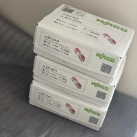Bloc de bornes 281-681, 4 mm, 800 volts, rail DIN, 28-12 AWG, 32, contrôleur PLC, produit neuf d'origine, en stock