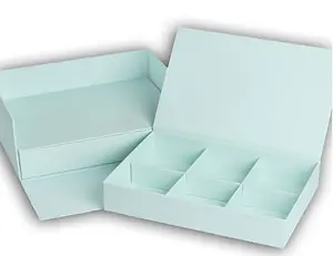 Disposable baby food storage gift box Custom made double layer food container custom cardboard cookie boxes