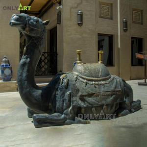 Grande Statue de chameau en Bronze de dubaï, sur mesure - Product Image 1