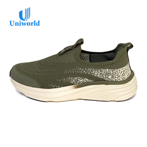 Fournisseur direct du Vietnam sur Alibaba |   Chaussures pour hommes - Design personnalisé, chaussures décontractées en tricot extensible pour hommes, chaussures de marche, chaussures de jogging, chaussures de fitness - Product Image 3