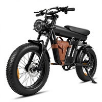 Vélo électrique ZM21-D, moteur 48V 500W 1200W, pneus larges de 20 pouces, batterie 13AH, cadre en aluminium, frein à disque, vélo de montagne pour adultes