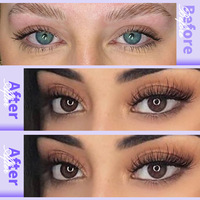 Faux cils synthétiques DIY en sections, lot haute capacité 14 rangées, combinaison 30D 40D, thermofusibles, légers et confortables