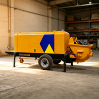 Mini-pompe à béton à vis pour la livraison et le coulage du béton par les petits constructeurs