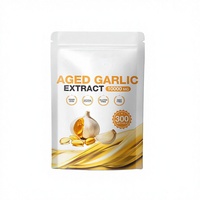Capsules de Gélules Molles d'Extrait d'Ail Vieilli OEM Marque Privée Complément d'Ail Soutien Quotidien au Bien-être Approvisionnement en Gros