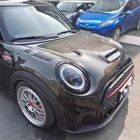 Kit de performance en fibre de carbone de haute qualité AG Style pour capot moteur Mini Cooper F55 F56 F57, fixation par boulons, noir