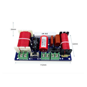 ครอสโอเวอร์ลำโพงเสียงแหลมเบส 250W ระดับมืออาชีพ แบบ 2 ทาง สำหรับทวีตเตอร์และวูฟเฟอร์ ตัวแบ่งความถี่เสียงสูงต่ำ WEAH 204 - Product Image 4