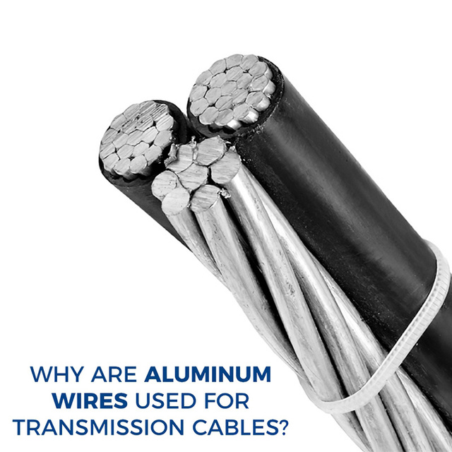 Duplex Triplex Quadruplex Aluminum Conductor Electric Power Cable XLPE Insulation Aerial Bundled Cable