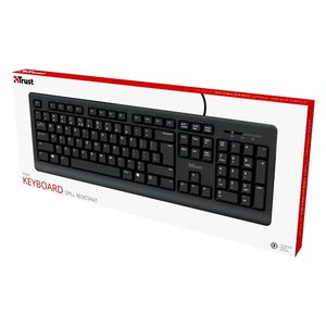 Teclado de computadora PRIMO con cable, negro 23882 - Product Image 2
