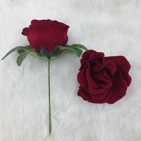 Roses artificielles cadeau de la saint-valentin, décorations de maison, fausses fleurs, Style français
