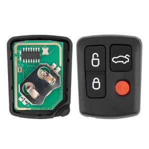 Falcon 4 Buttons Remote Key Fob 433MHz For Ford BA BF Falcon SX SY Territory XR6 XR8 FPV Fob Smart Replacement Full Car Key