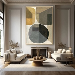 Arte Abstracto Hecho a Mano, Arte de Pared en Lienzo Abstracto Personalizado, Decoración del Hogar, Arte con Textura 3D Moderno para Galería y Hogar - Product Image 4