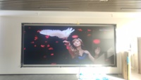 Mur vidéo LCD avec animation et signalétique interactive pour la publicité et la signalisation, kit de montage mural inclus, centres d'information