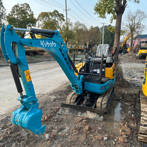 À vendre-en bon état, mini excavatrices KUBOTA U15, U17, U27, U35, 1.5 tonnes, 1.7 tonnes, 2.7 tonnes, 3.5 tonnes - Product Image 1