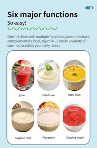 Sinh Tố Máy Điện Hộ Gia Đình Sản Xuất Nước Trái Cây Không Dây Có Thể Sạc Lại USB Mini Tay Xách Tay Trái Cây Máy Xay Sinh Tố Với Hai Ly - Product Image 5