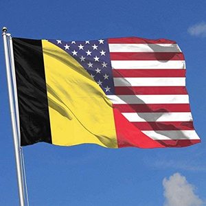 Drapeau personnalisé en polyester avec œillets en laiton, 3x5 pieds, ghana, états-unis et amérique - Product Image 6