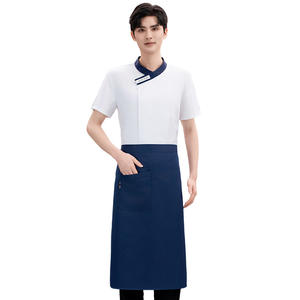 La más nueva chaqueta de Chef sólida para hombre, abrigo de Chef para restaurante, panadería, Catering, ropa de trabajo, abrigo para mujer, ropa de cocina - Product Image 6